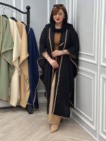 مانتو زنانه سایز بزرگ مدل میخک - Image 2